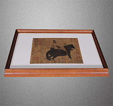 敖汉书画装裱配框服务案例